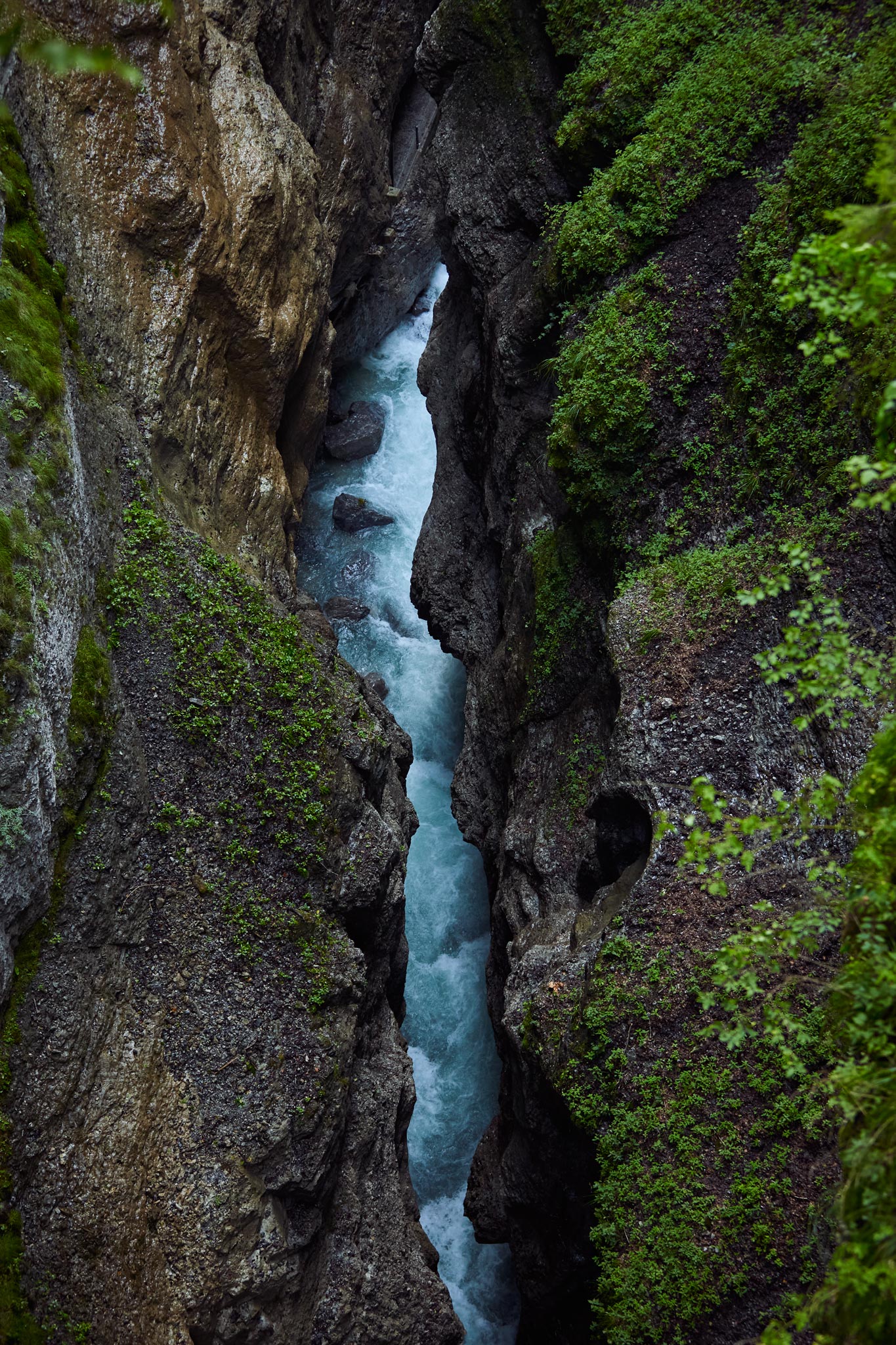 Partnachklamm Bilder: Zeichnen lernen und die Natur erleben!