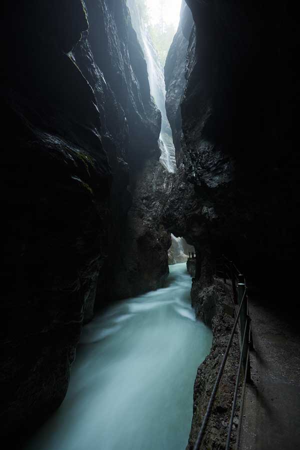 Engster Punkt in der Klamm