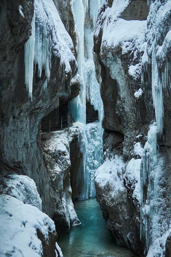 Vereiste Klamm