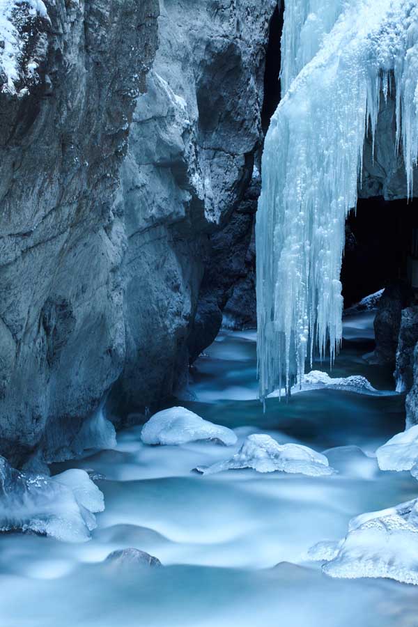 Partnach im Winter