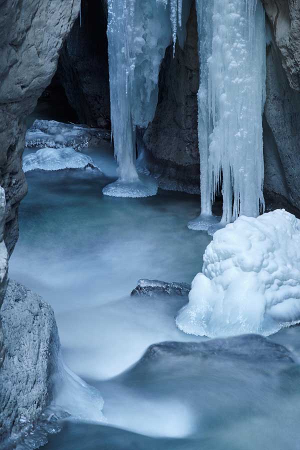 Eis und Wasser